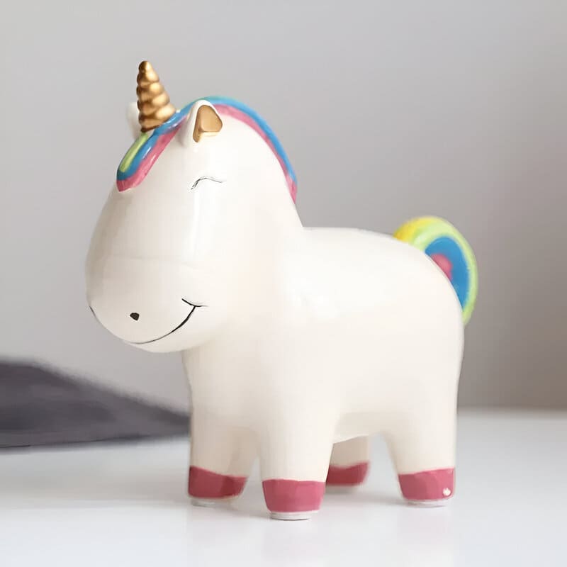 Tirelire Licorne à Décorer