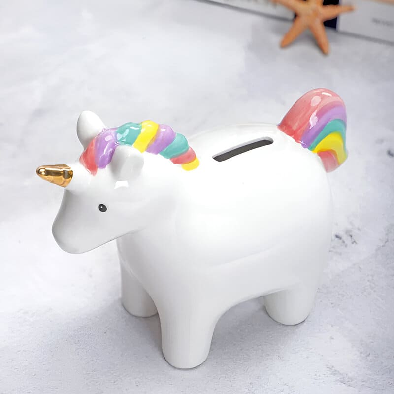 Tirelire Licorne Céramique