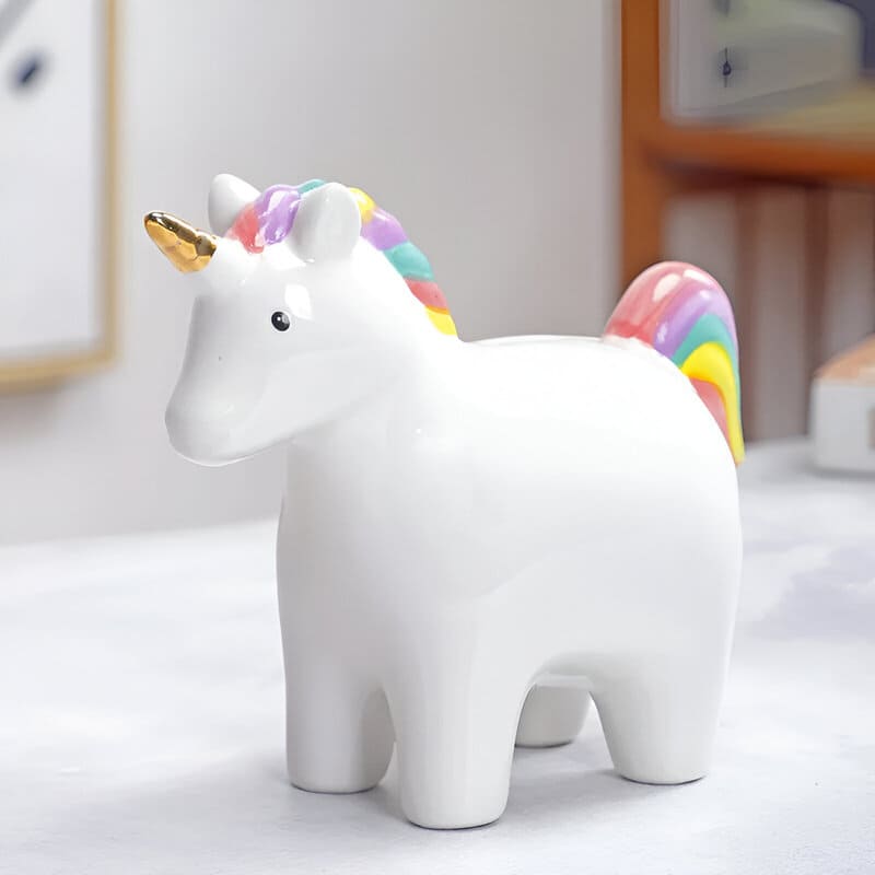 Tirelire Licorne Céramique