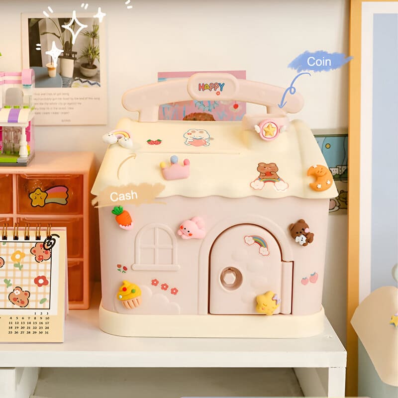Tirelire Maison pour Enfant