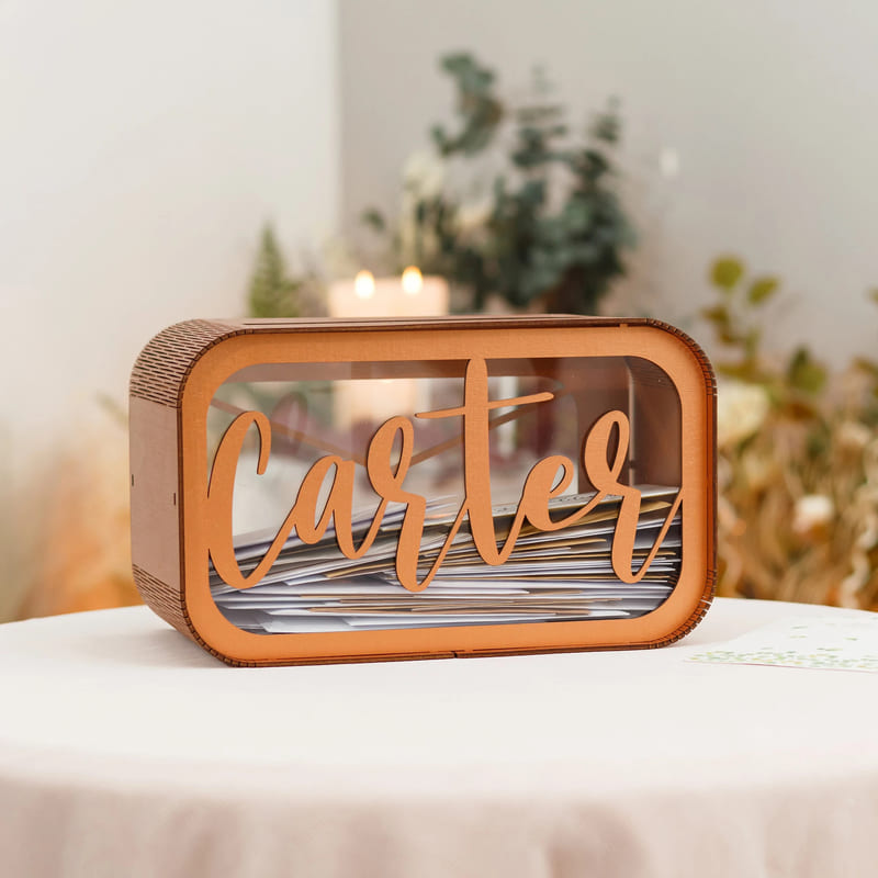 Tirelire Mariage Personnalisée