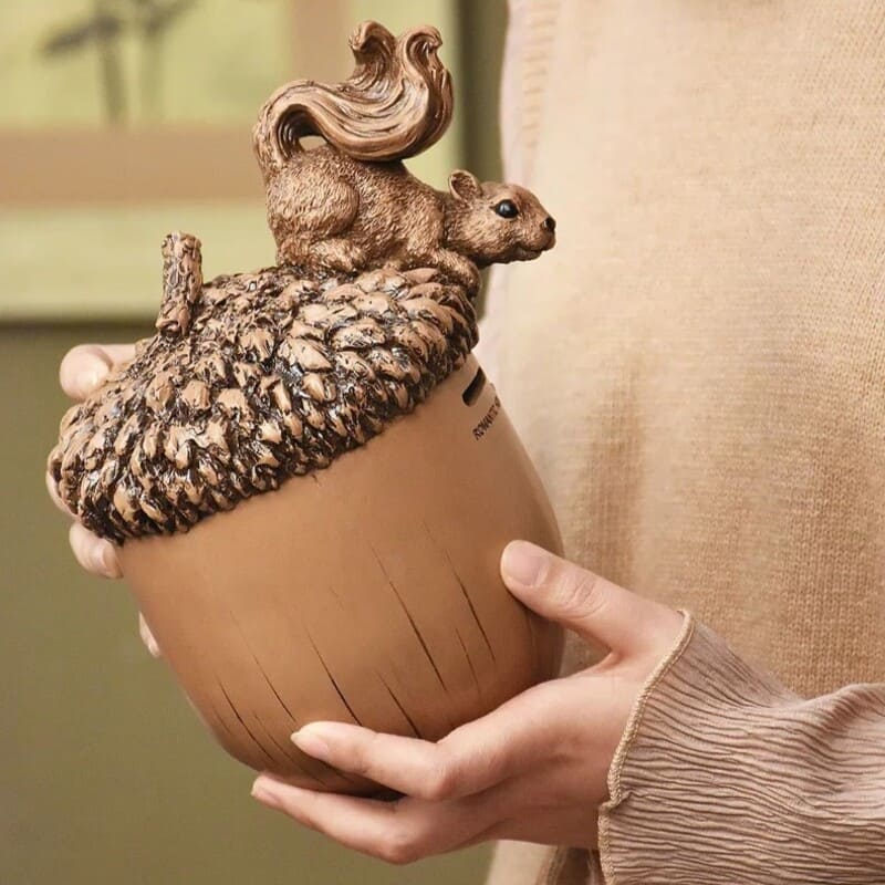 Tirelire Originale en Bois