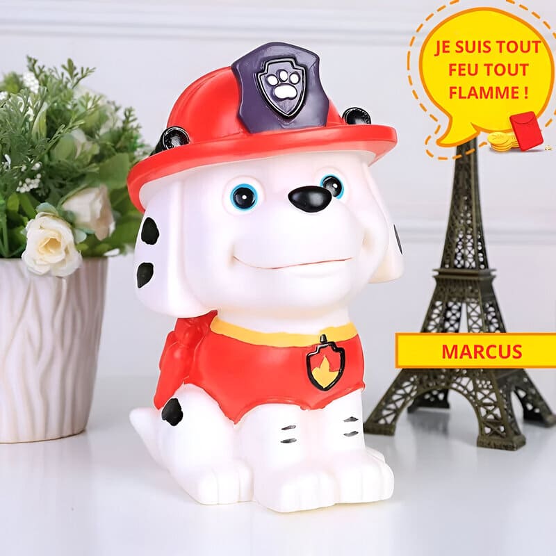 Tirelire Pat Patrouille