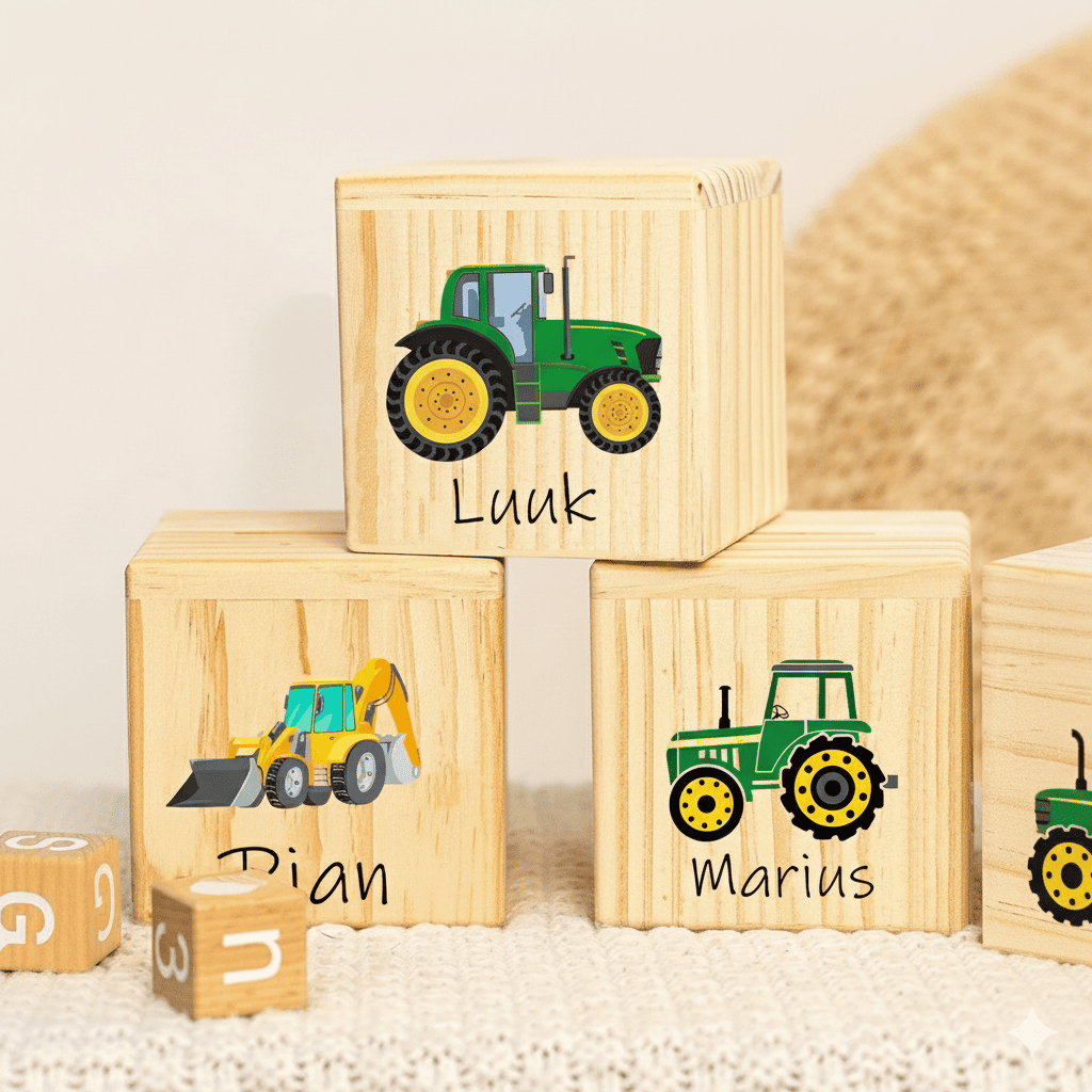 Tirelire Personnalisée Garçon en Bois