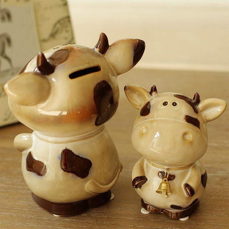 Tirelire Vache Céramique