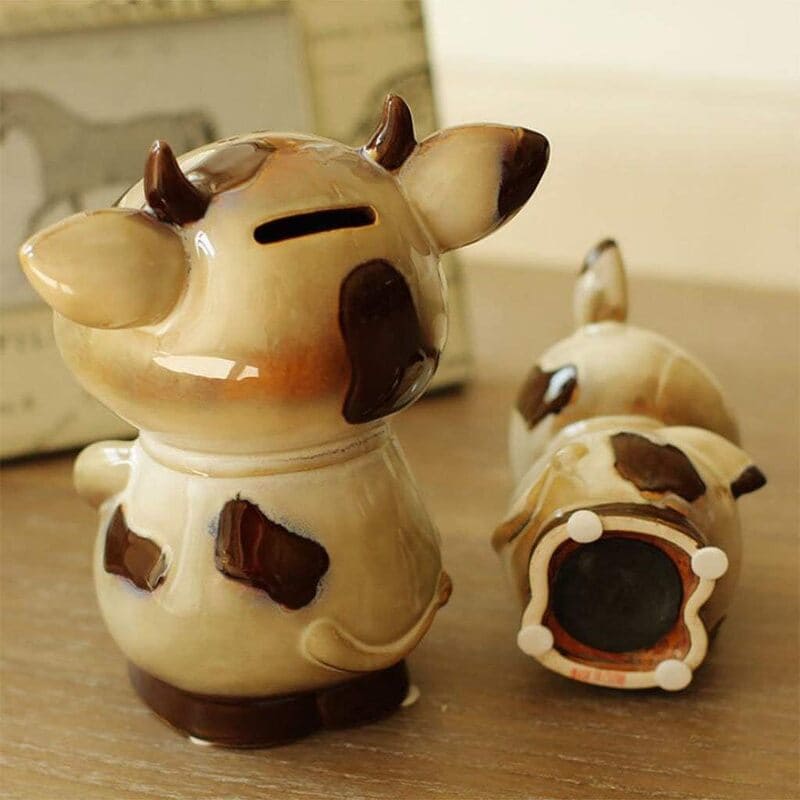 Tirelire Vache Céramique