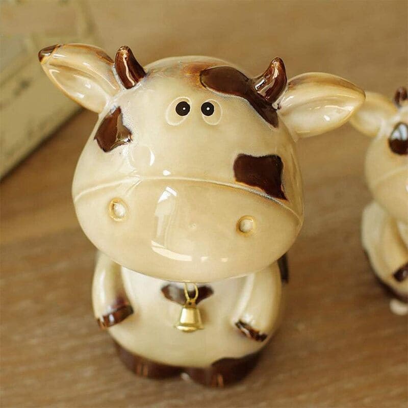 Tirelire Vache Céramique