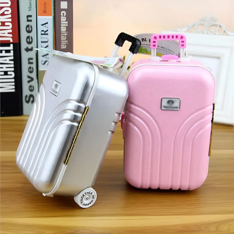 Tirelire Valise Voyage