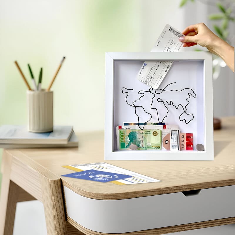Tirelire Économie Voyage
